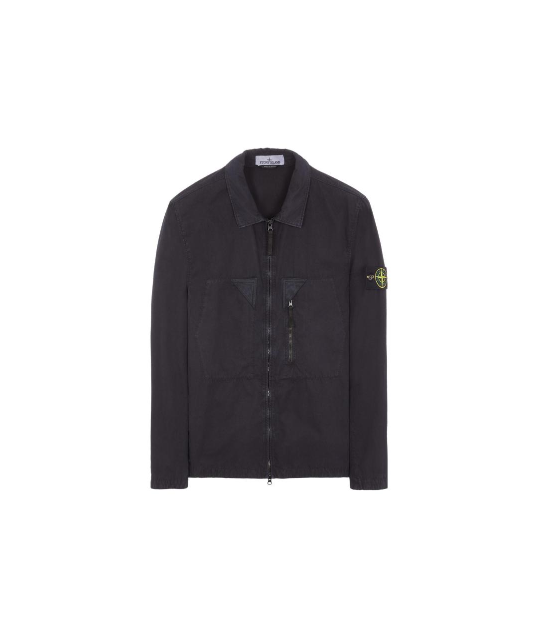 STONE ISLAND Черная куртка, фото 1