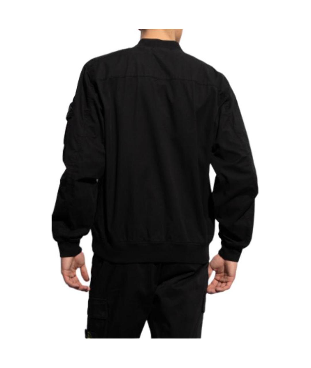 STONE ISLAND Черная куртка, фото 4