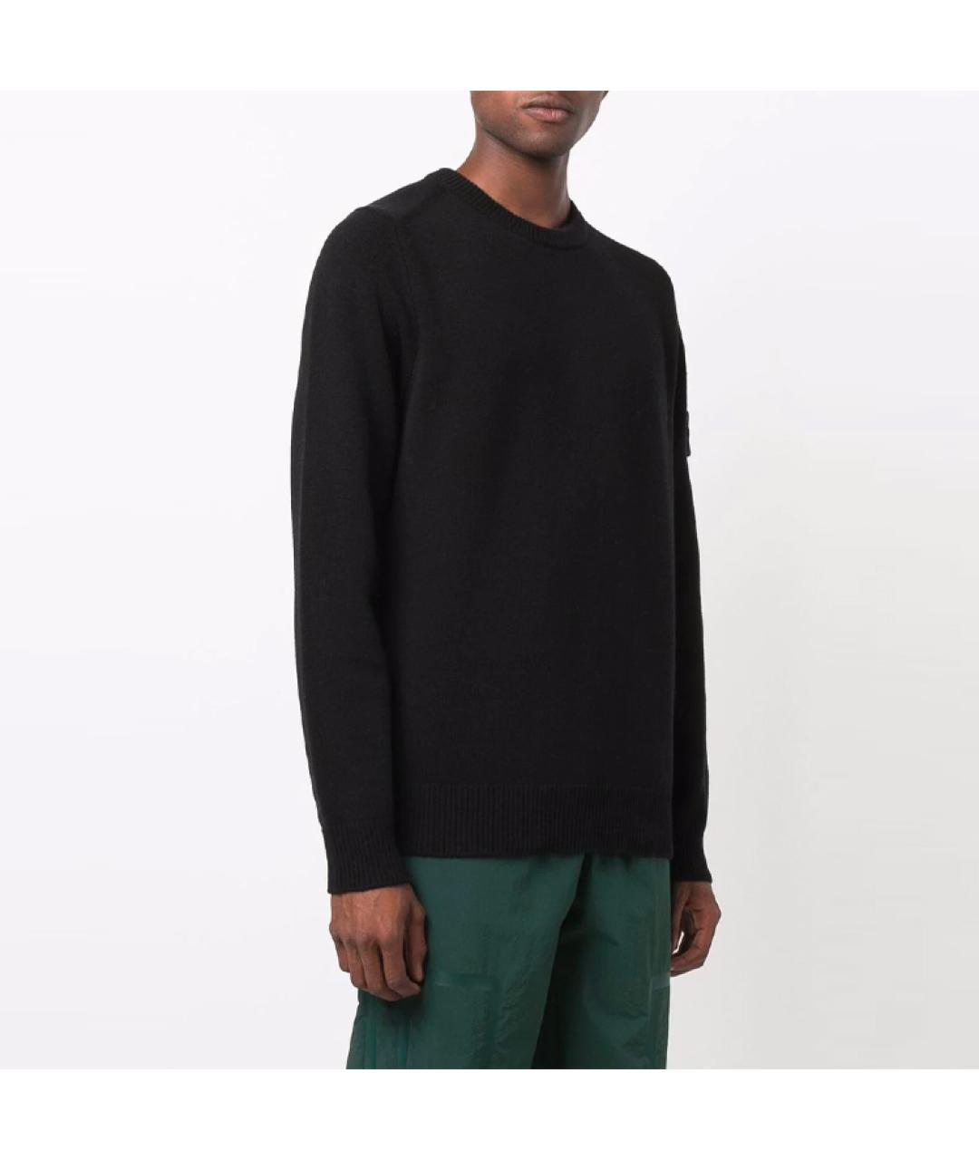 STONE ISLAND Черный джемпер / свитер, фото 2