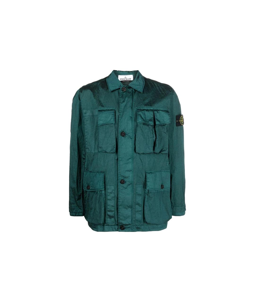 STONE ISLAND Зеленая куртка, фото 1