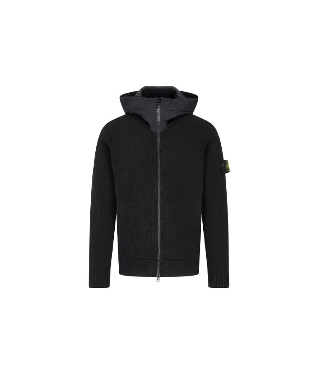 STONE ISLAND Черная куртка, фото 1