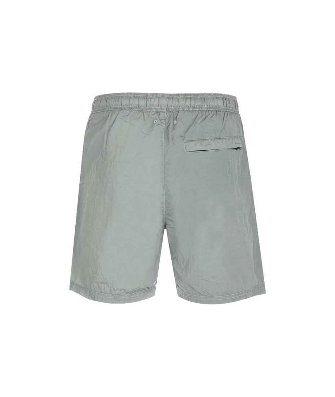 STONE ISLAND Серые шорты, фото 2