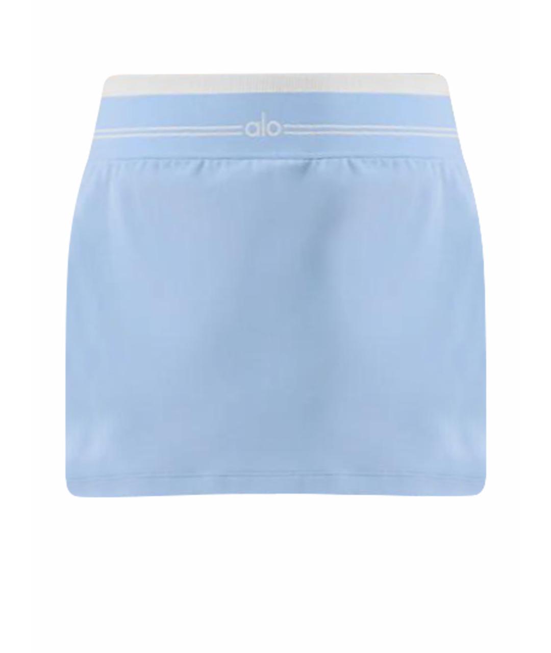 ALO YOGA Синяя юбка-шорты, фото 1