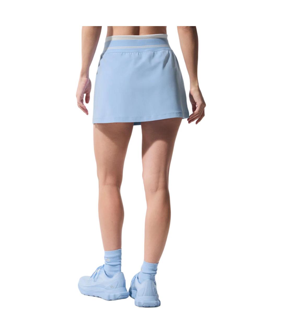 ALO YOGA Синяя юбка-шорты, фото 2