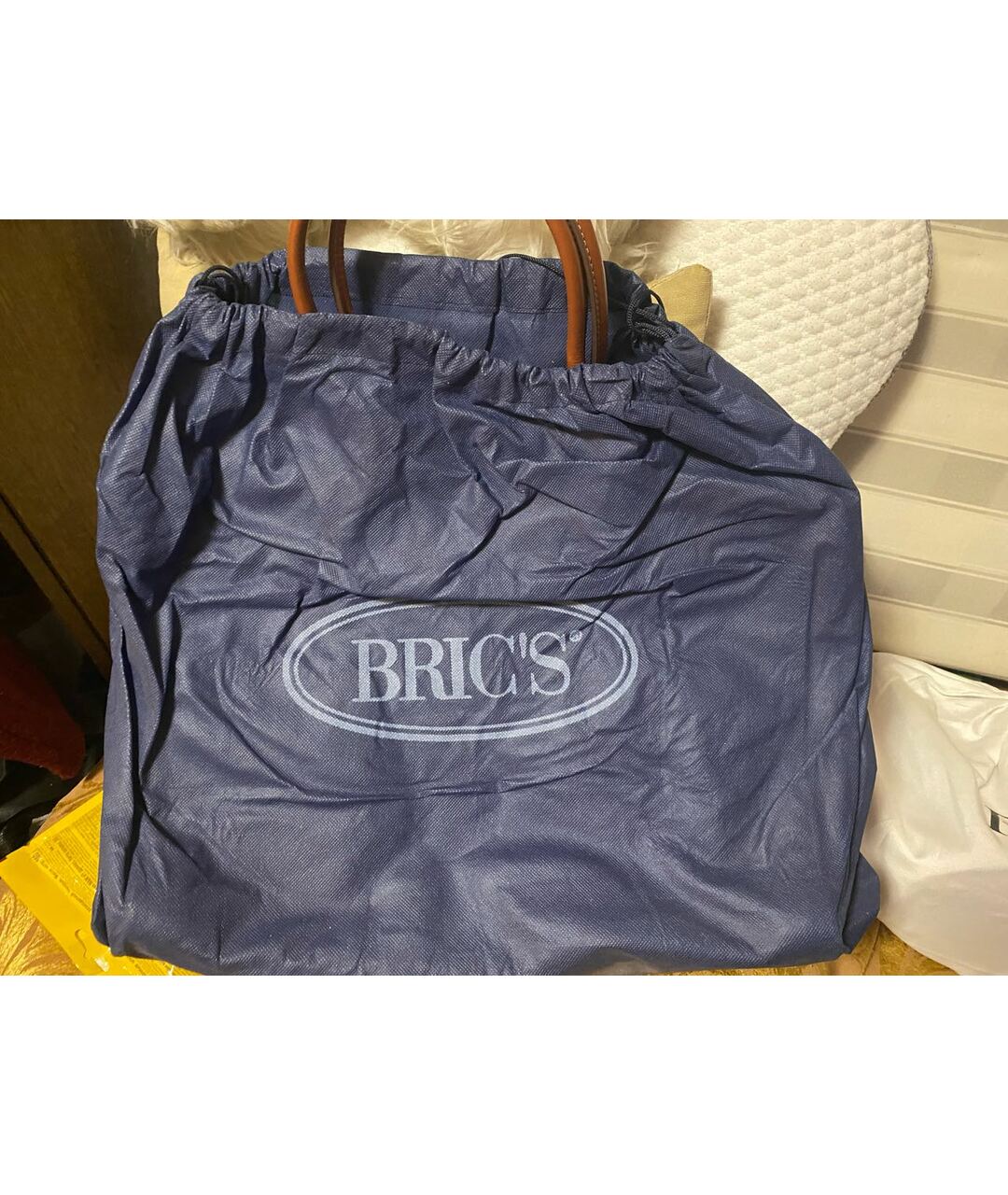 BRIC'S Коричневая сумка тоут из экзотической кожи, фото 2