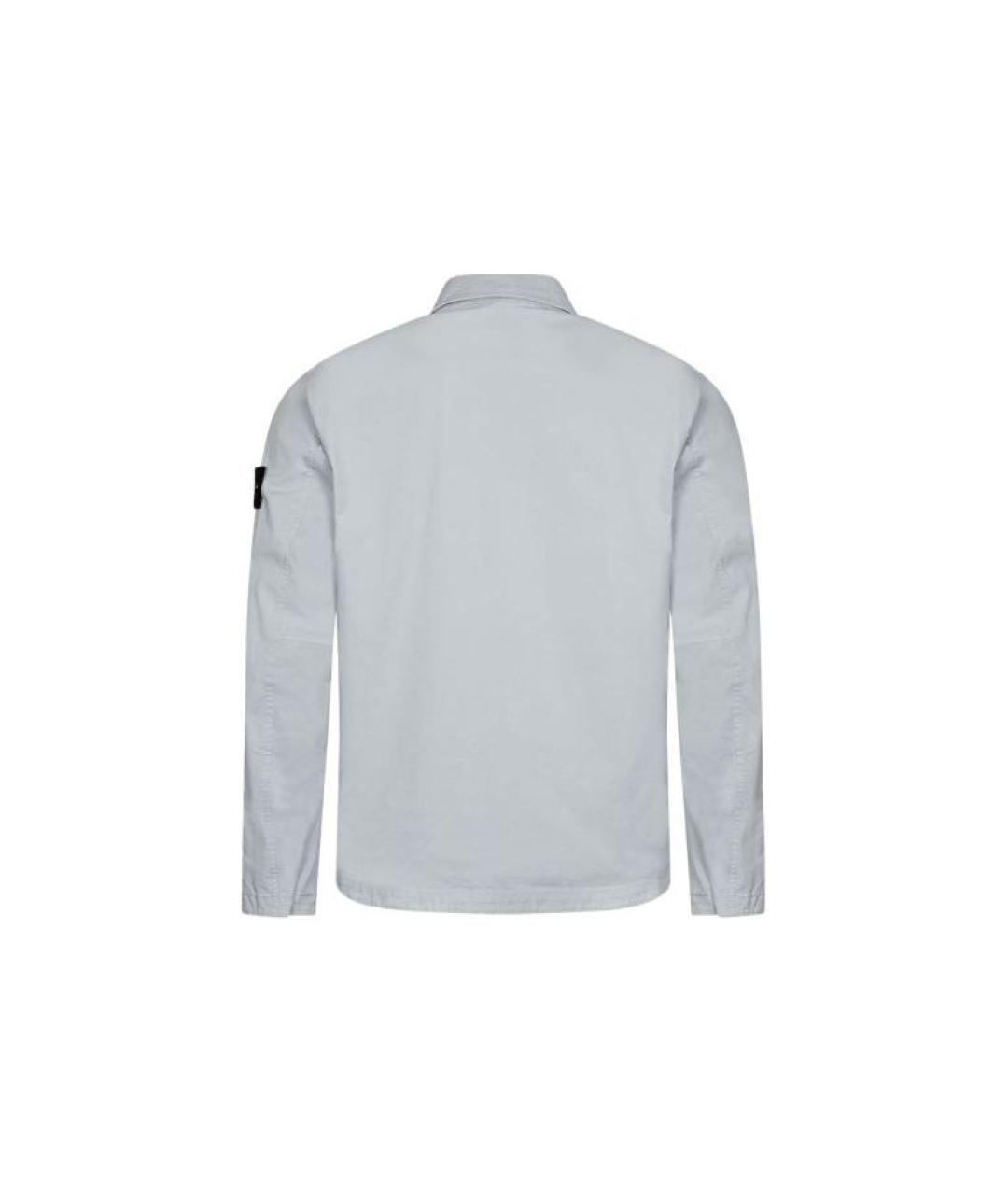 STONE ISLAND Голубая куртка, фото 2