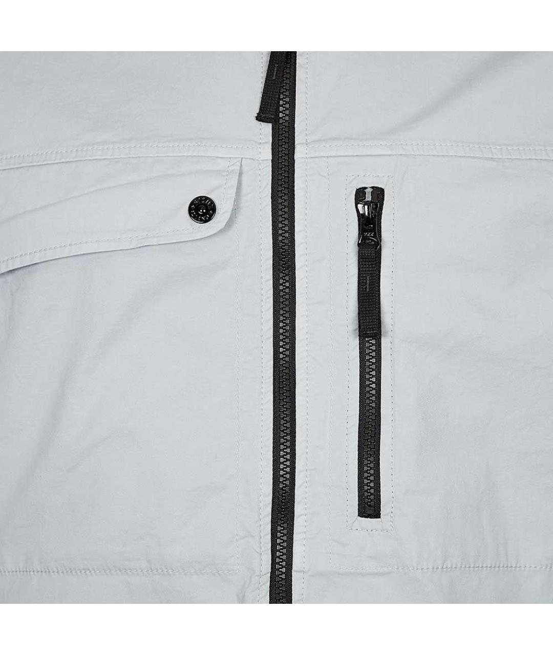 STONE ISLAND Голубая куртка, фото 4