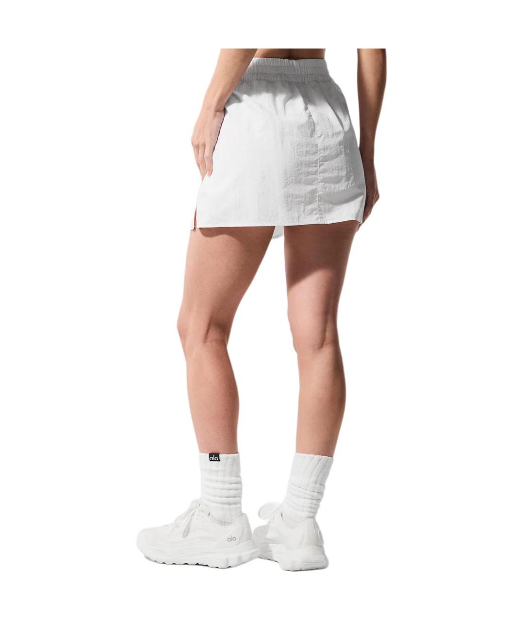 ALO YOGA Белая юбка-шорты, фото 2