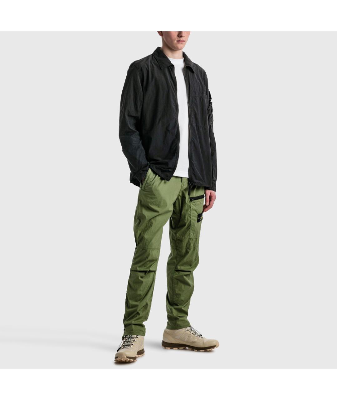 STONE ISLAND Черная куртка, фото 3