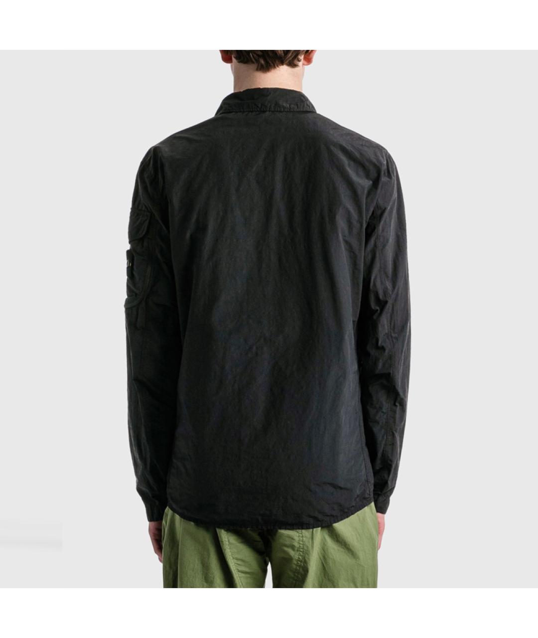 STONE ISLAND Черная куртка, фото 5