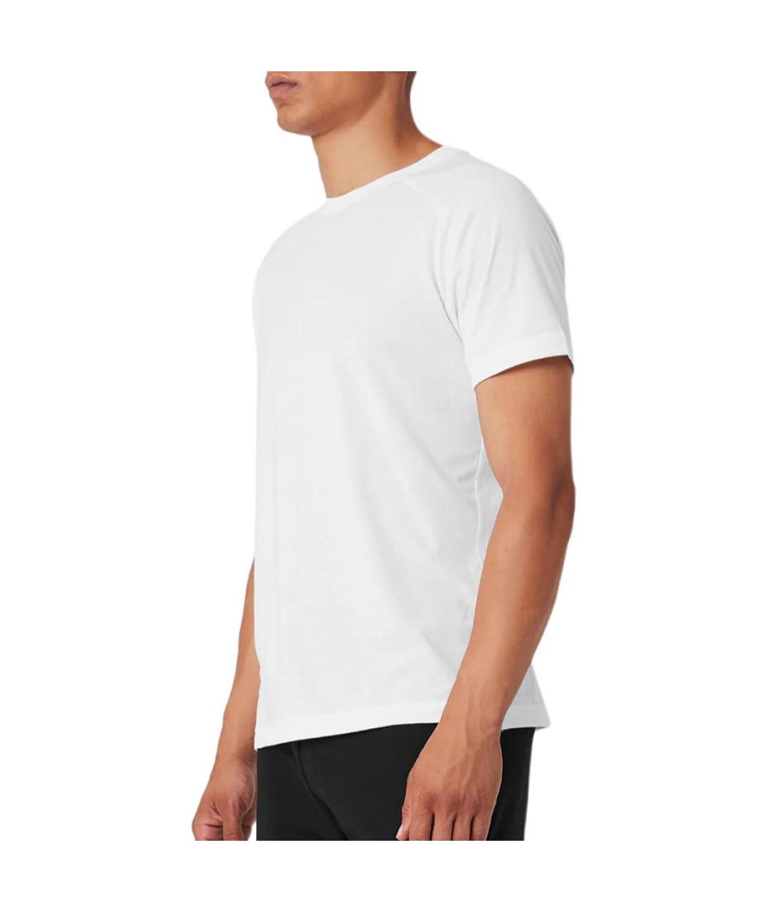 ALO YOGA Белая футболка, фото 2