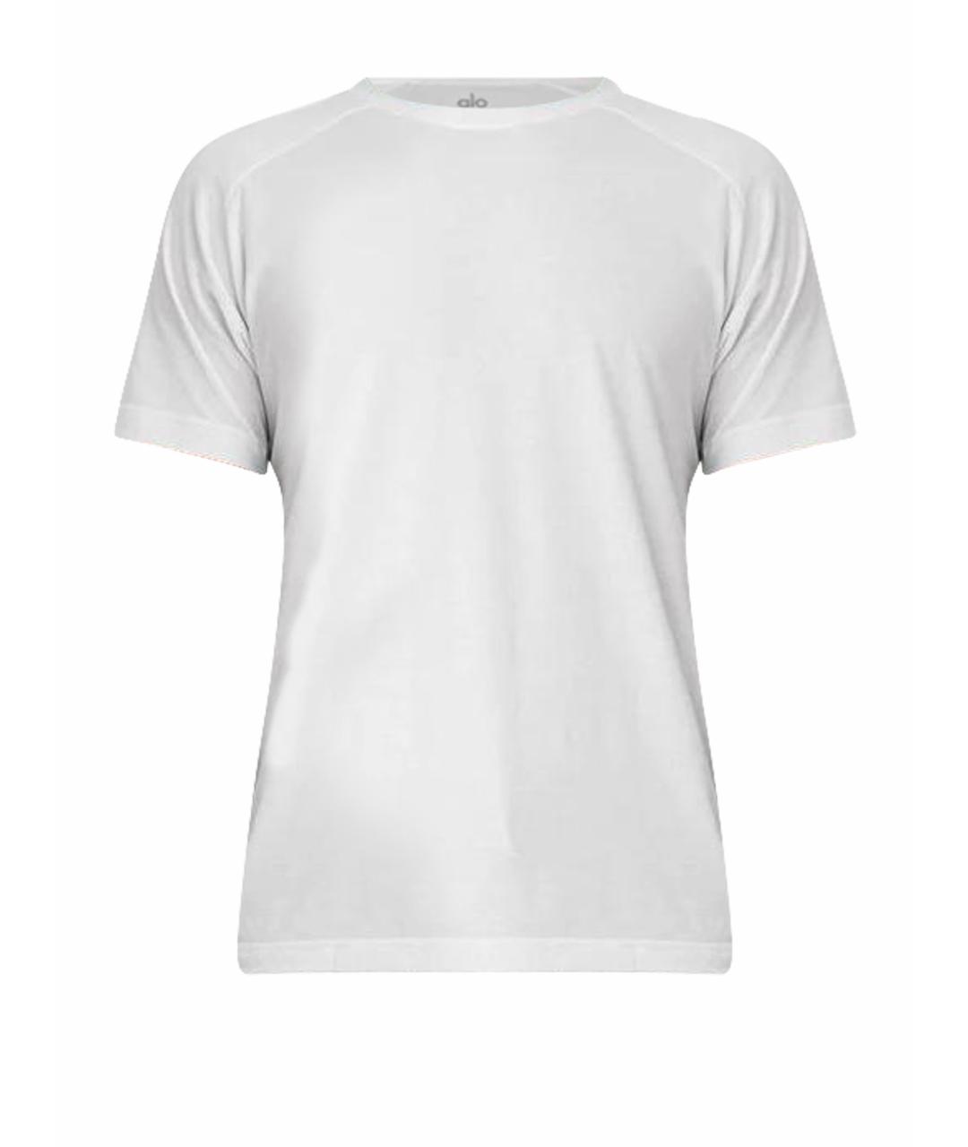 ALO YOGA Белая футболка, фото 1