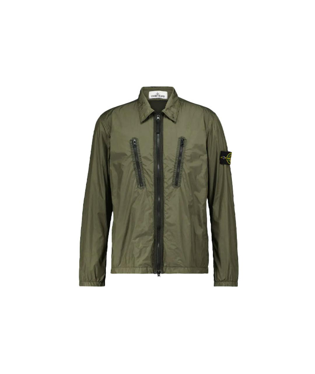 STONE ISLAND Зеленая куртка, фото 1