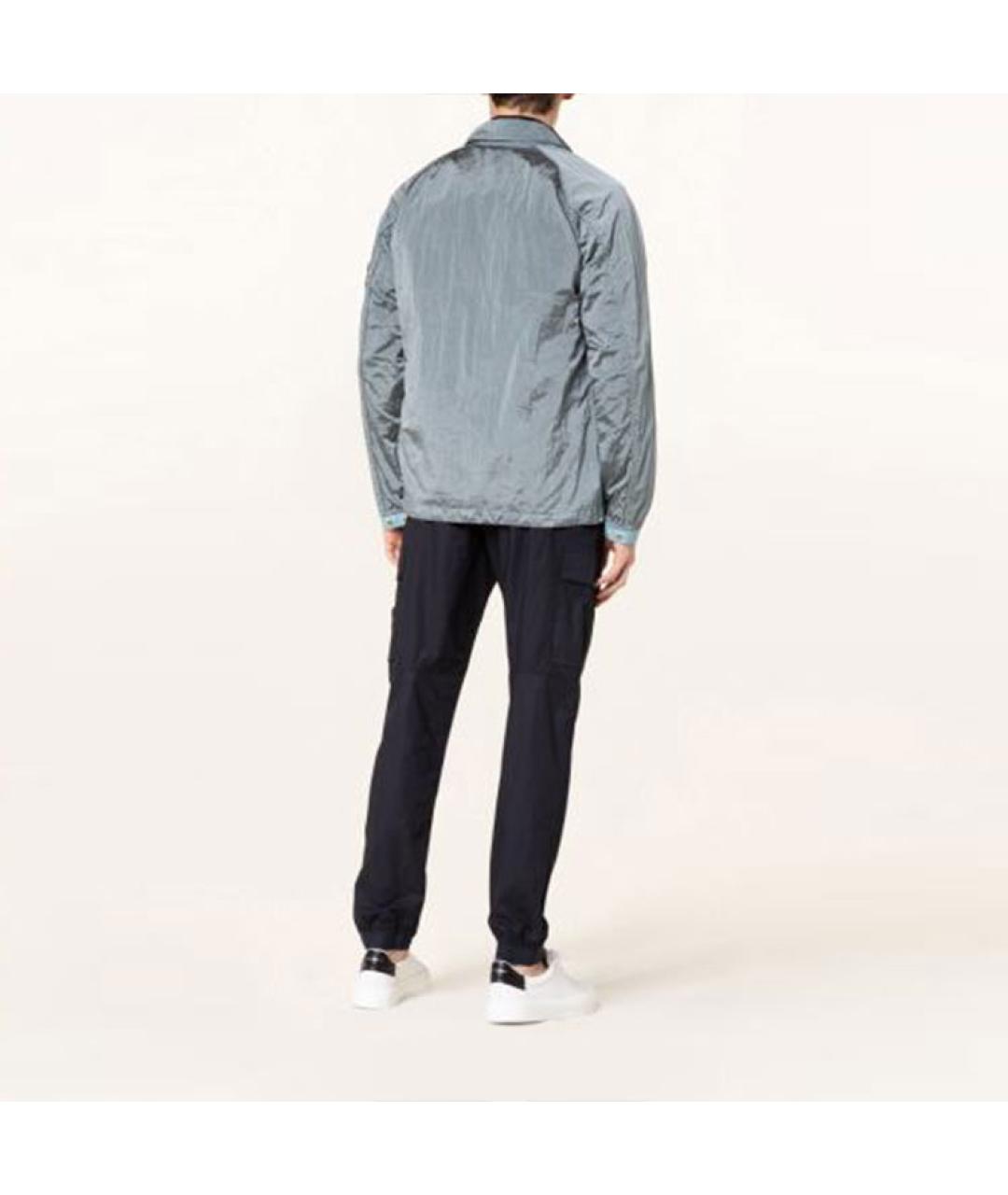 STONE ISLAND Голубая куртка, фото 3