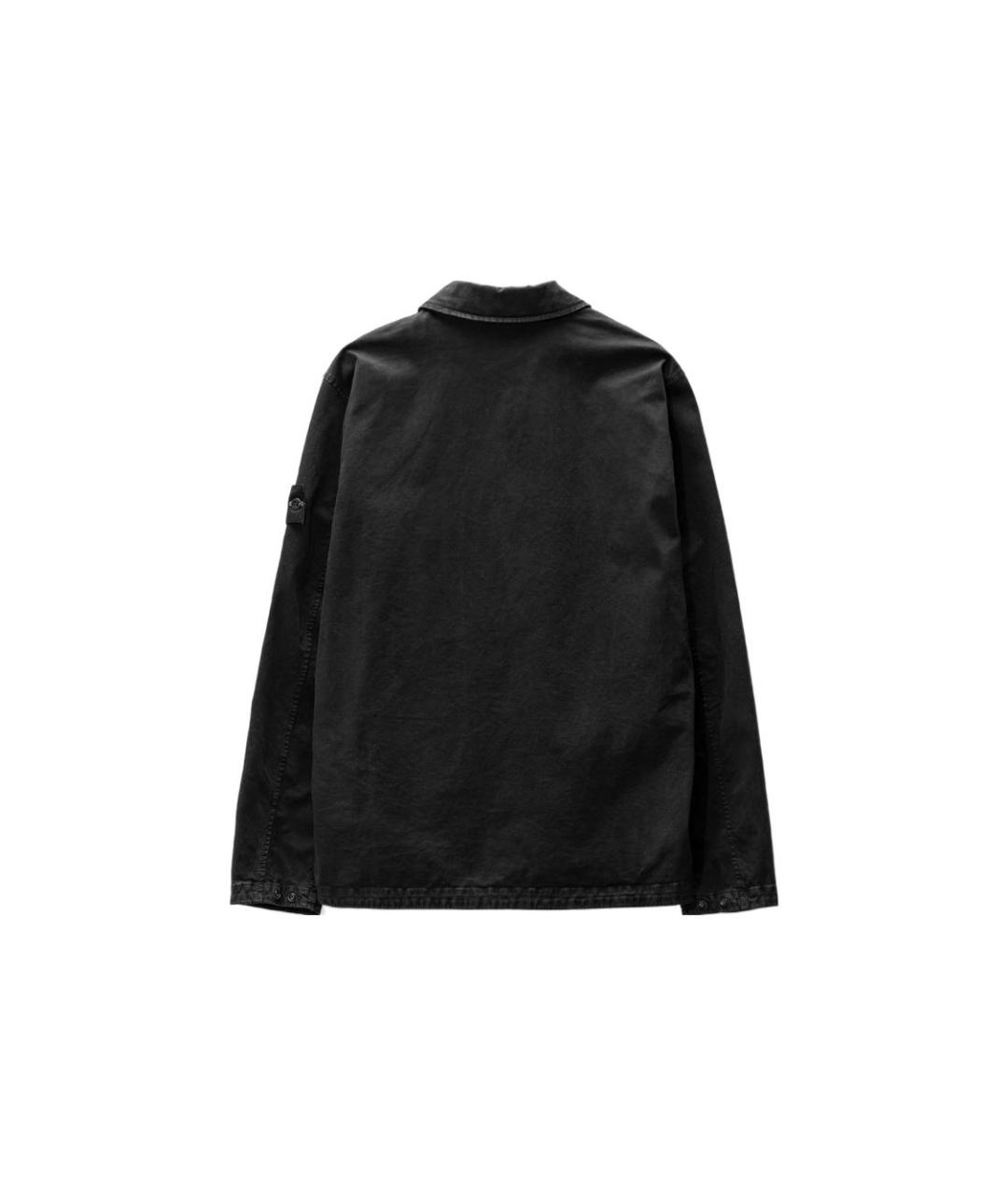 STONE ISLAND Черная куртка, фото 2