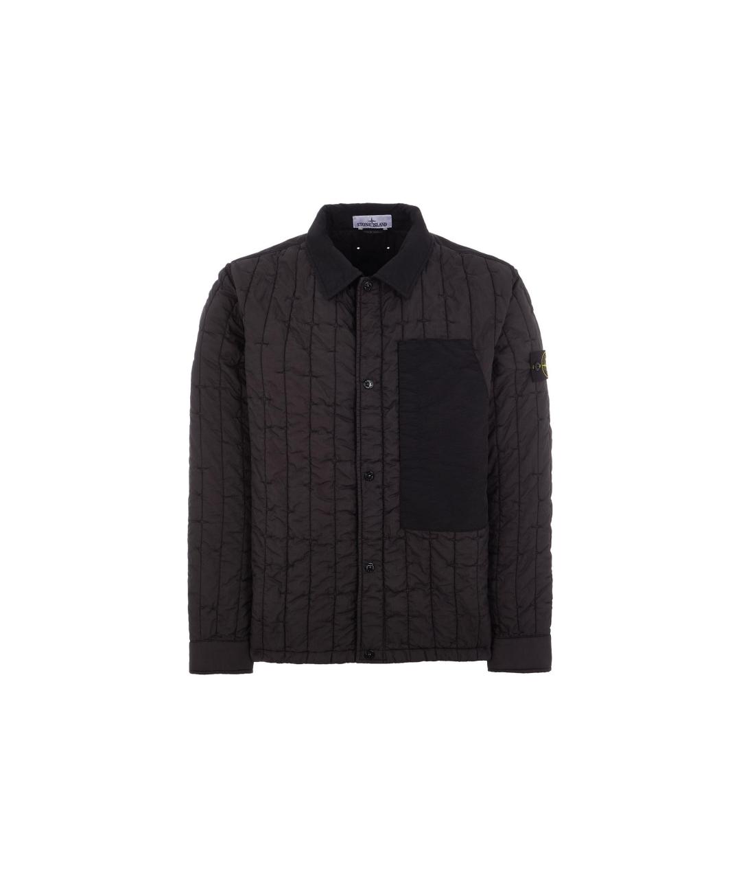 STONE ISLAND Черная куртка, фото 1