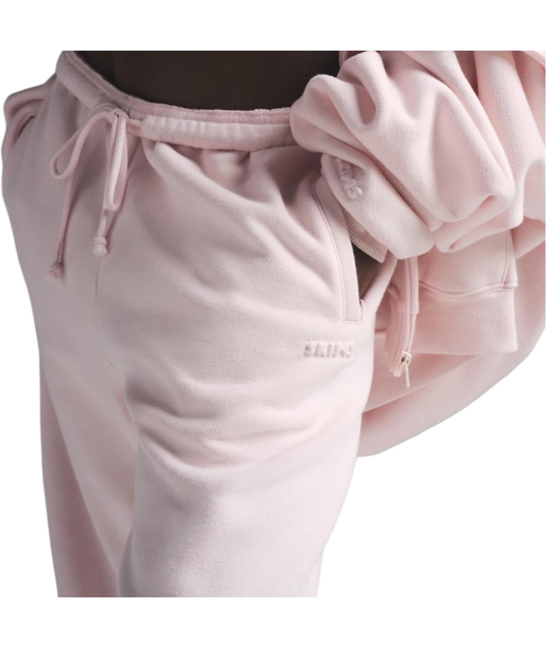 SKIMS Розовые прямые брюки, фото 5