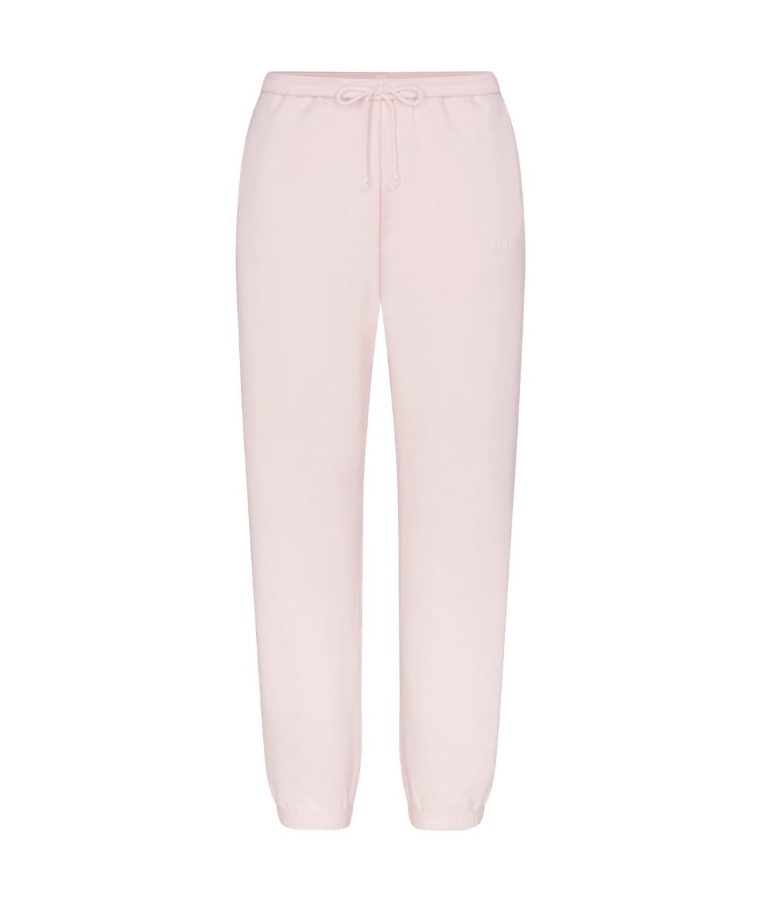 SKIMS Розовые прямые брюки, фото 1