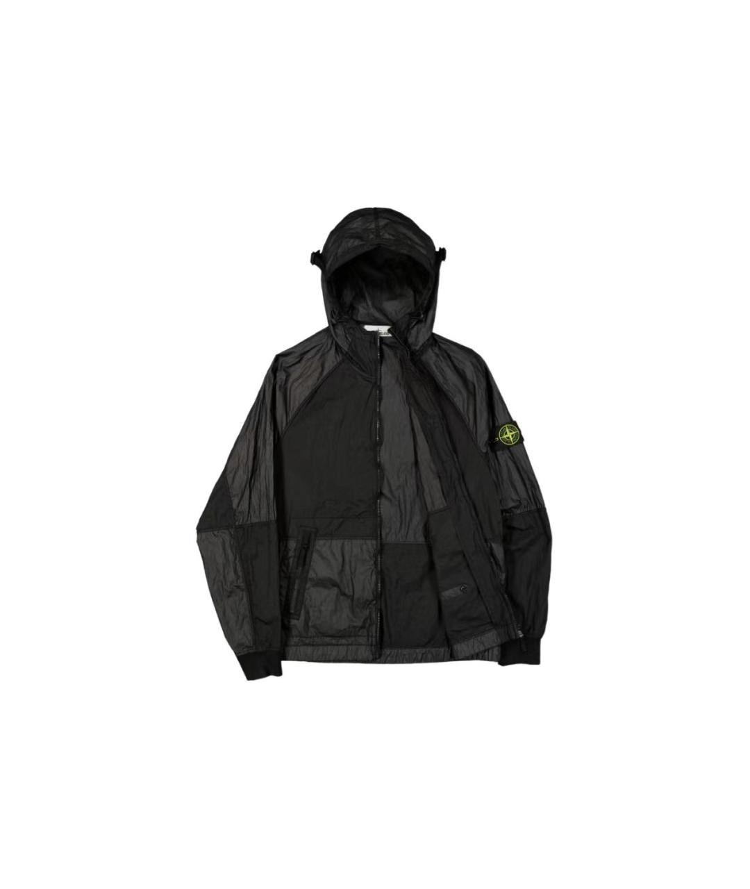 STONE ISLAND Черная куртка, фото 2