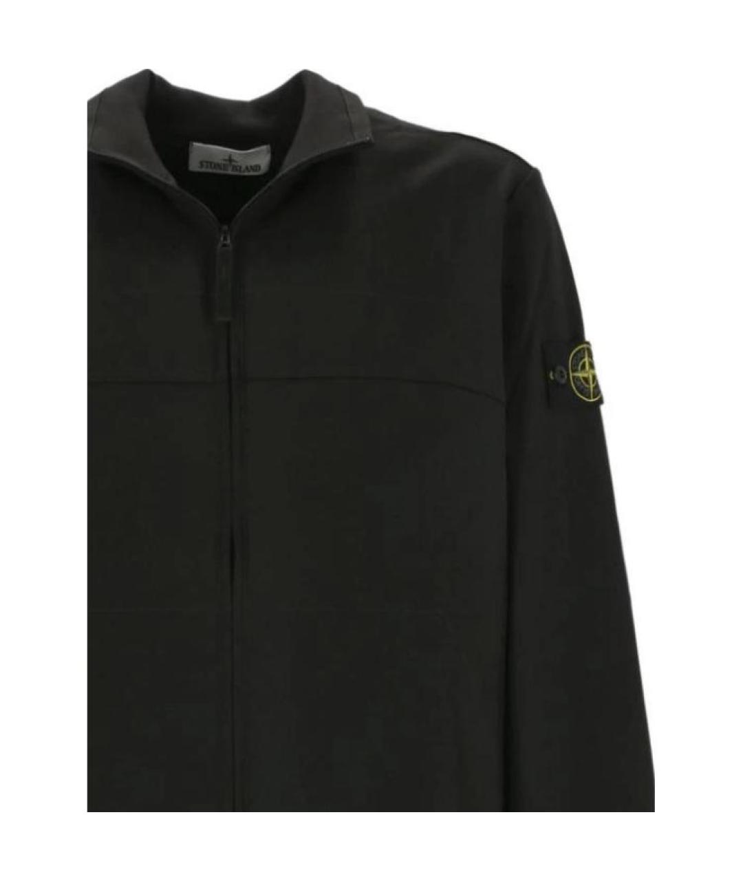 STONE ISLAND Черная куртка, фото 6