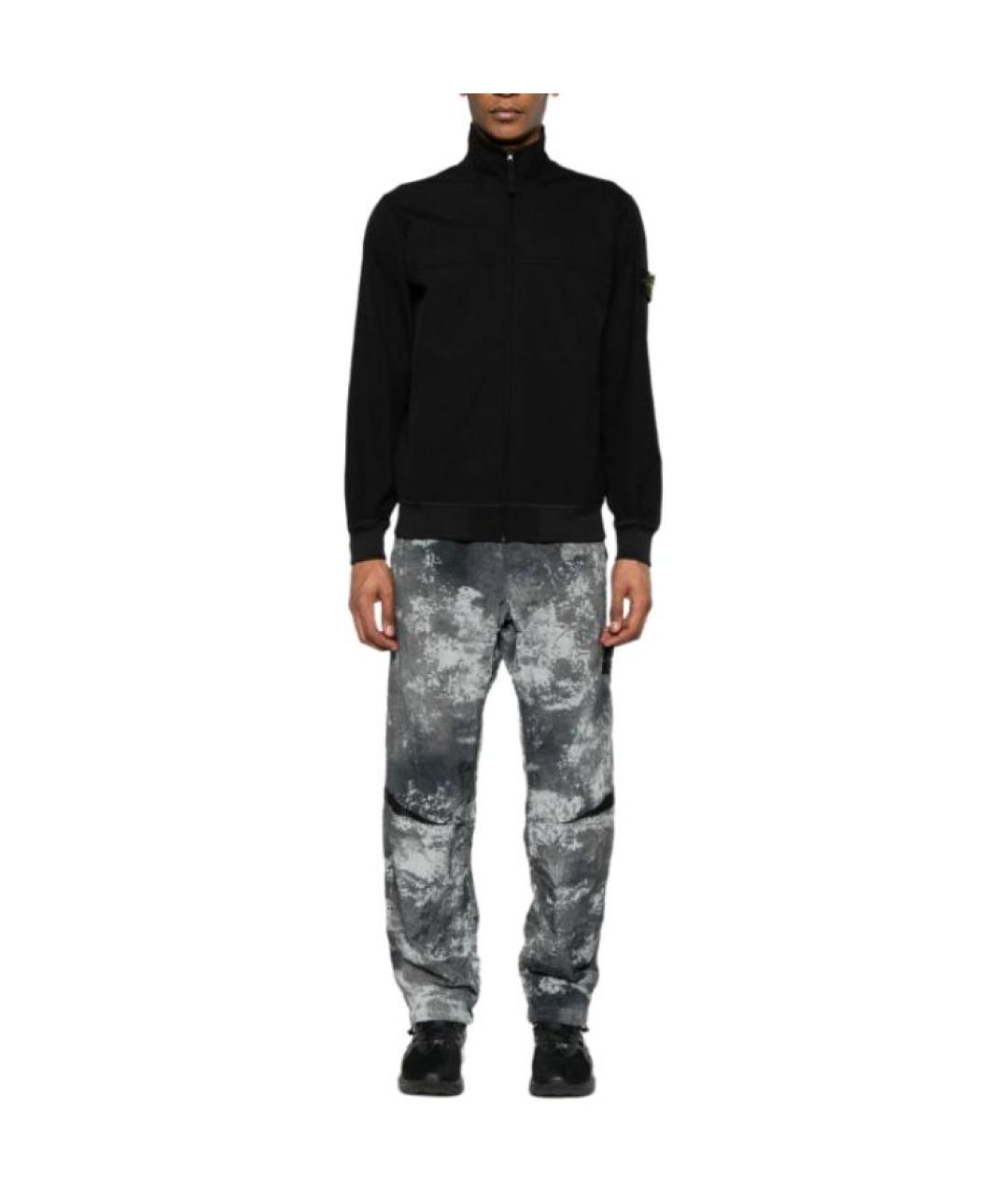 STONE ISLAND Черная куртка, фото 4