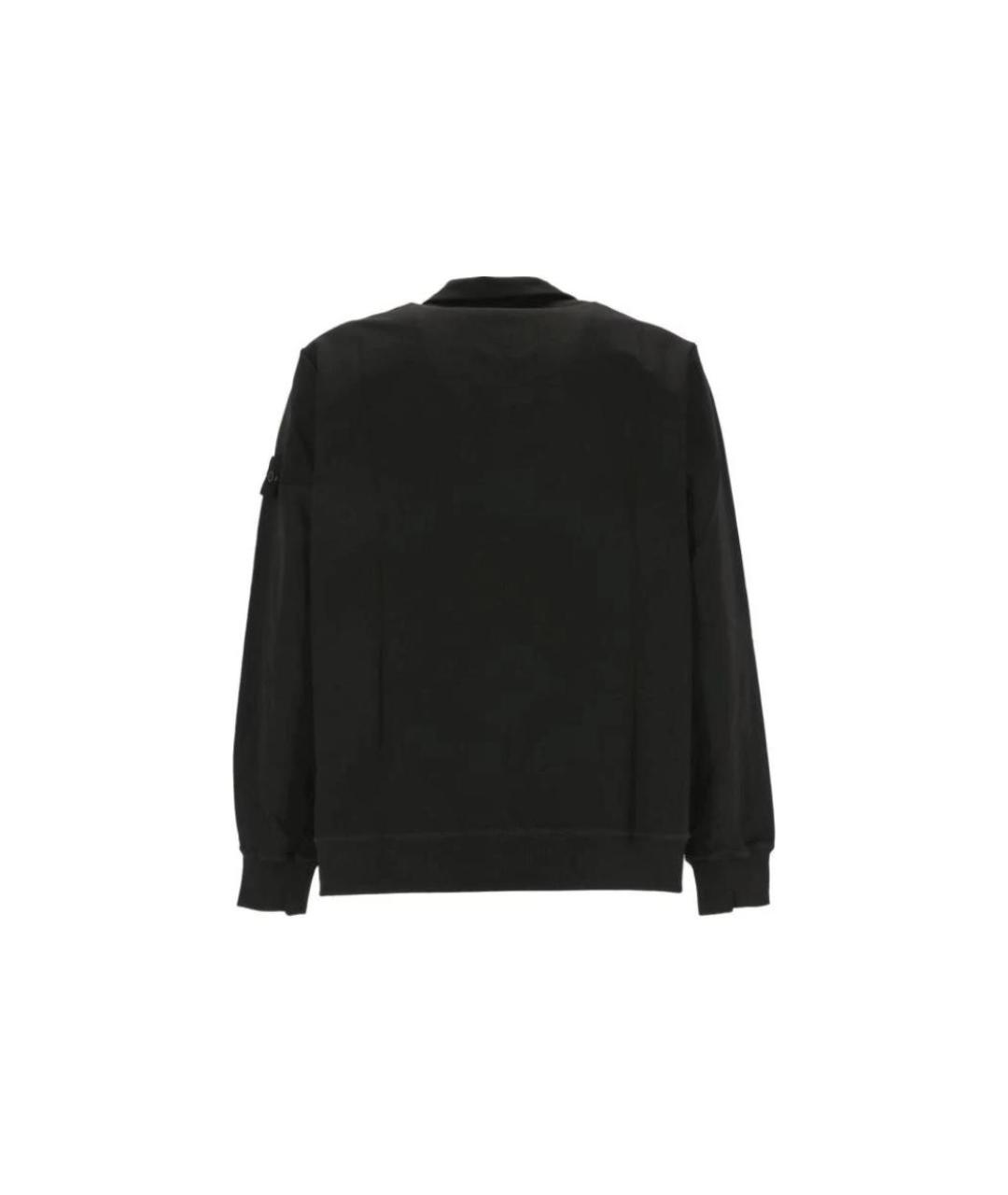 STONE ISLAND Черная куртка, фото 2