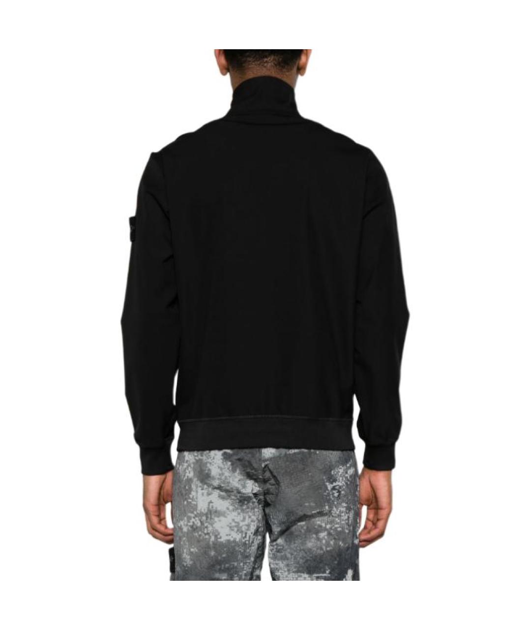 STONE ISLAND Черная куртка, фото 5