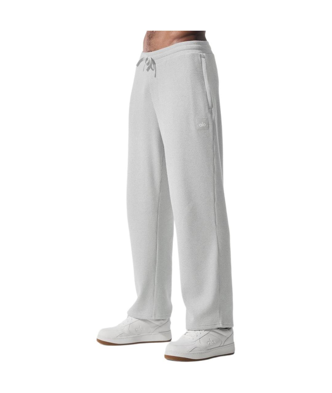 ALO YOGA Серые повседневные брюки, фото 3