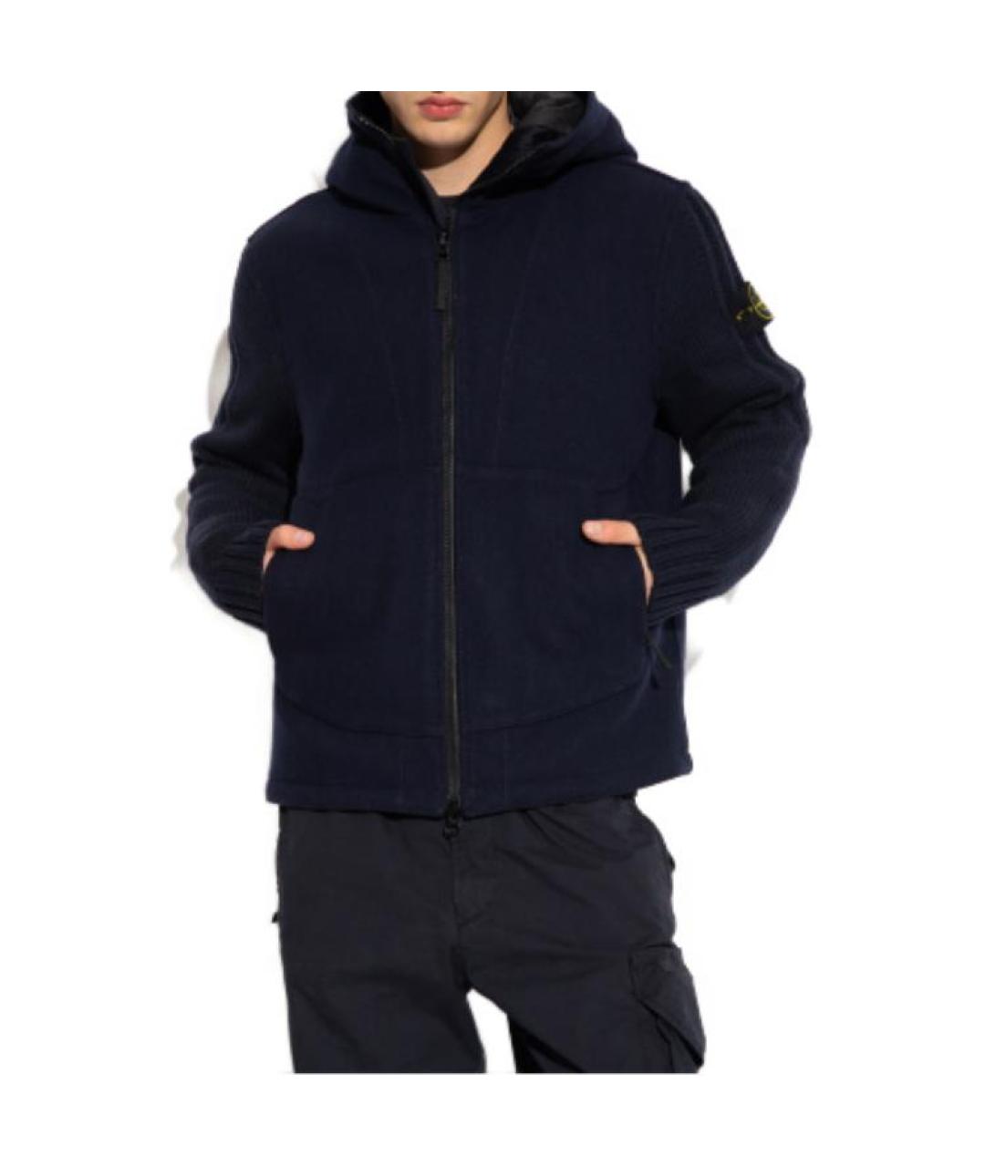 STONE ISLAND Синяя куртка, фото 3