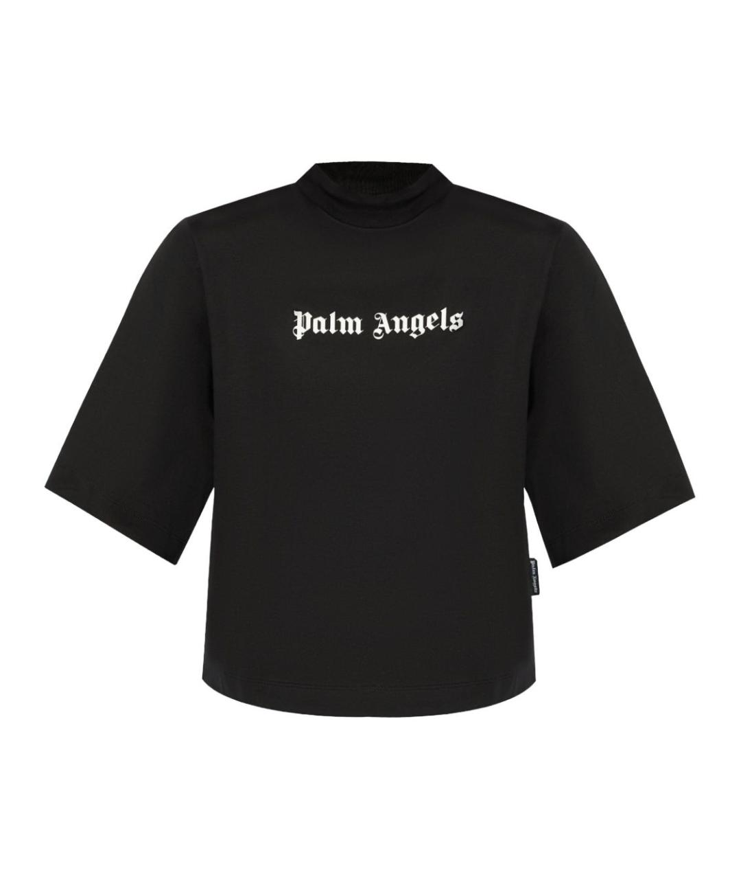 PALM ANGELS Черная футболка, фото 1