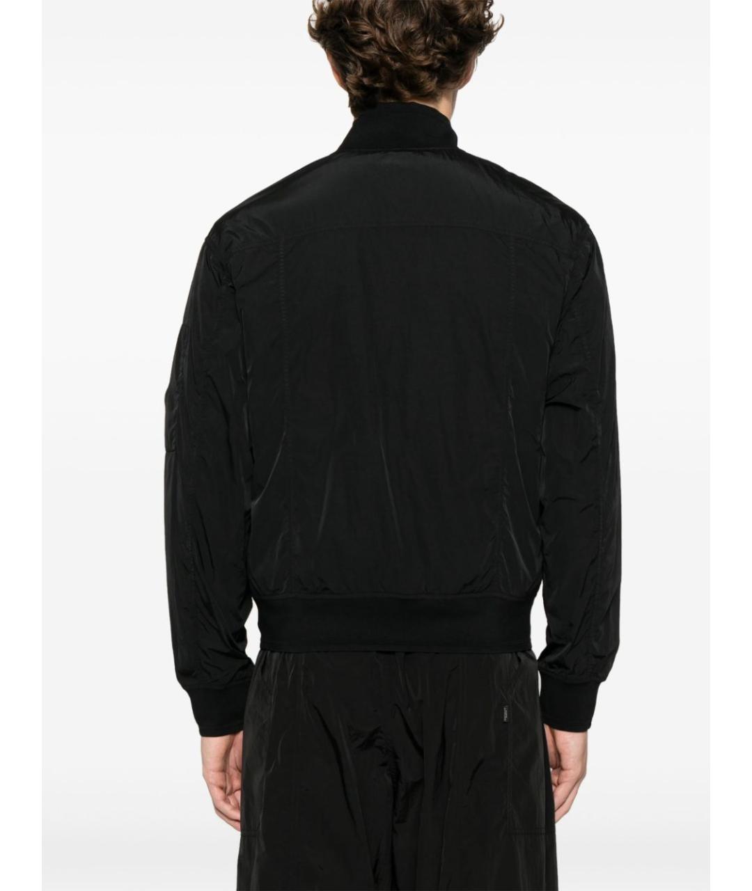 CP COMPANY Черное полиамидовое пальто, фото 3