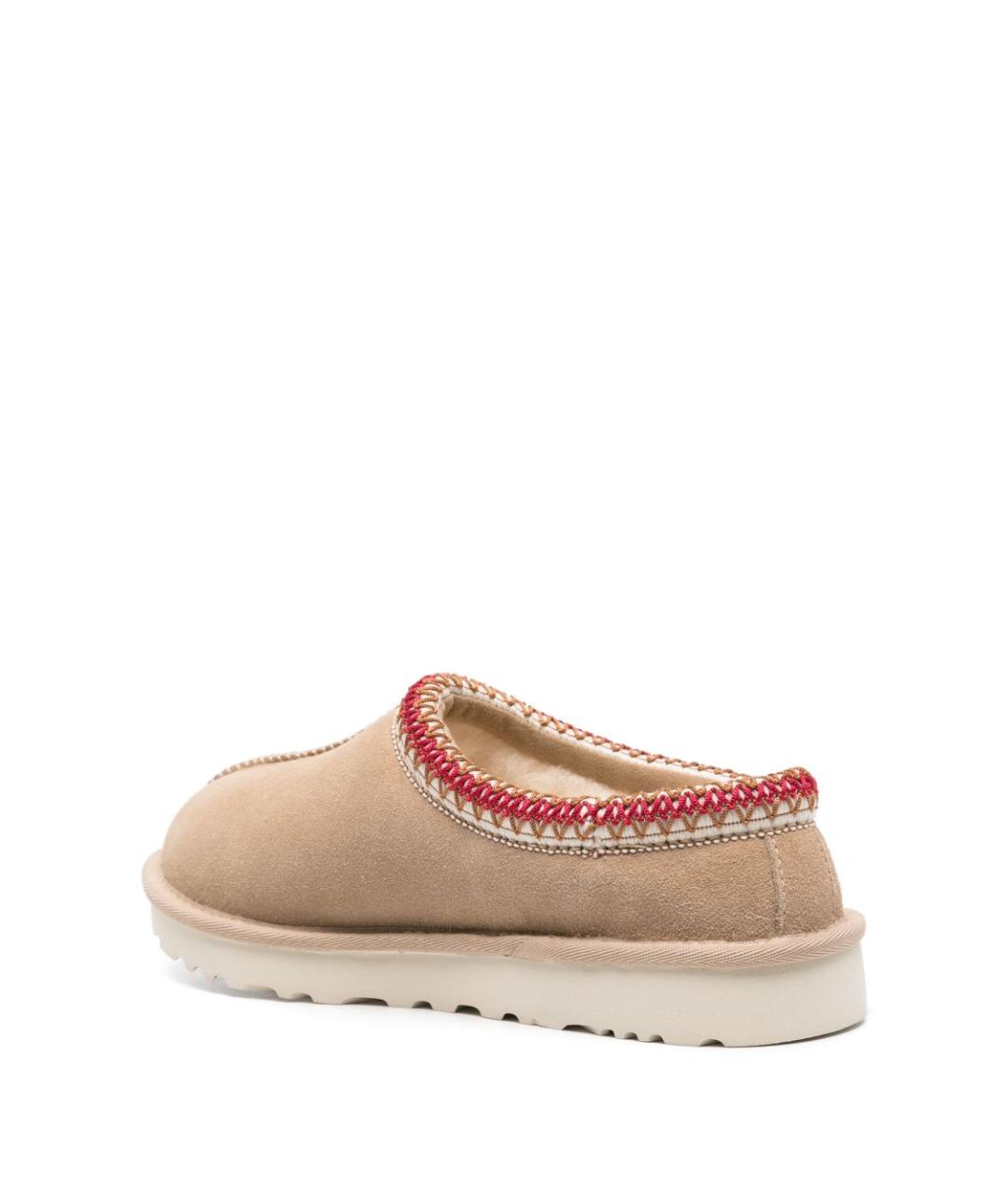 UGG AUSTRALIA Бежевые замшевые сабо, фото 4