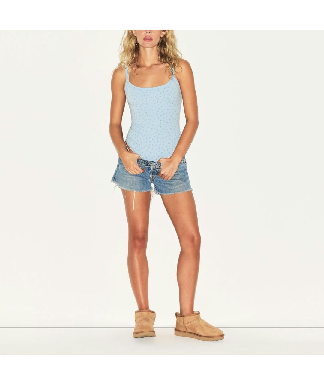 SKIMS Голубое боди, фото 2