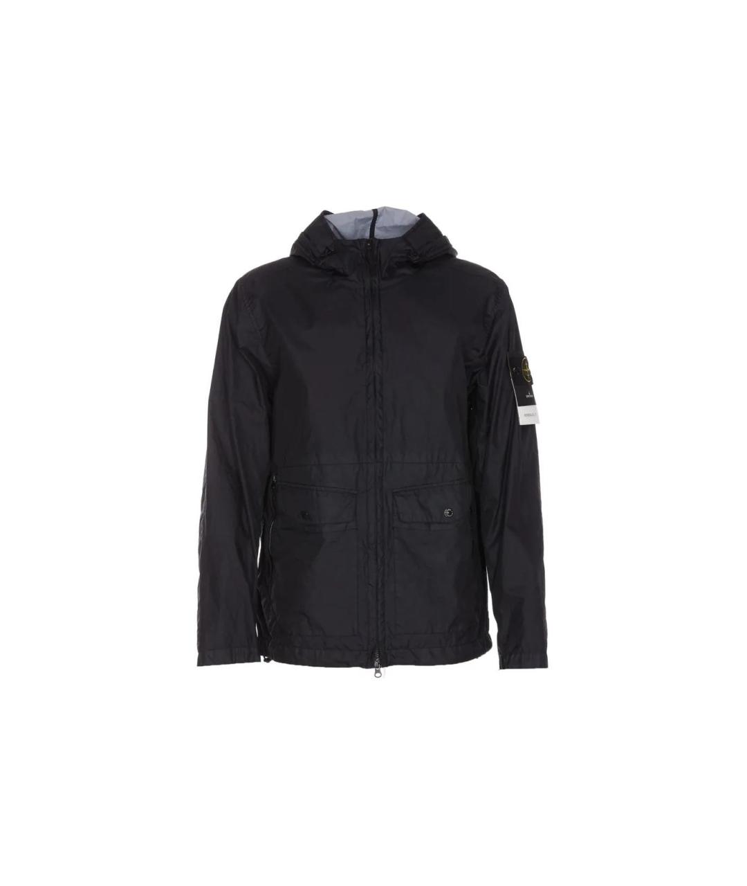 STONE ISLAND Темно-синяя куртка, фото 1