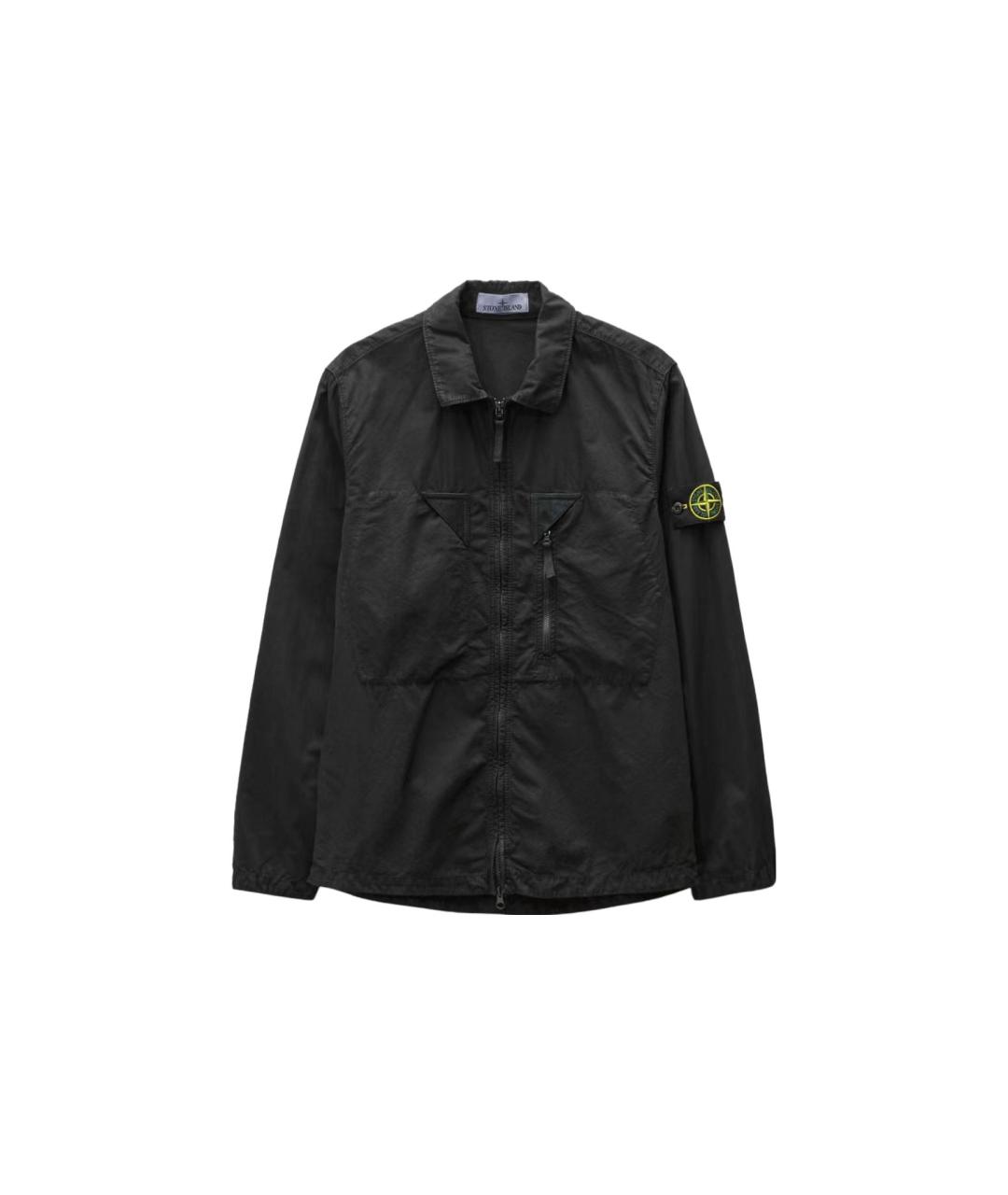 STONE ISLAND Черная куртка, фото 1