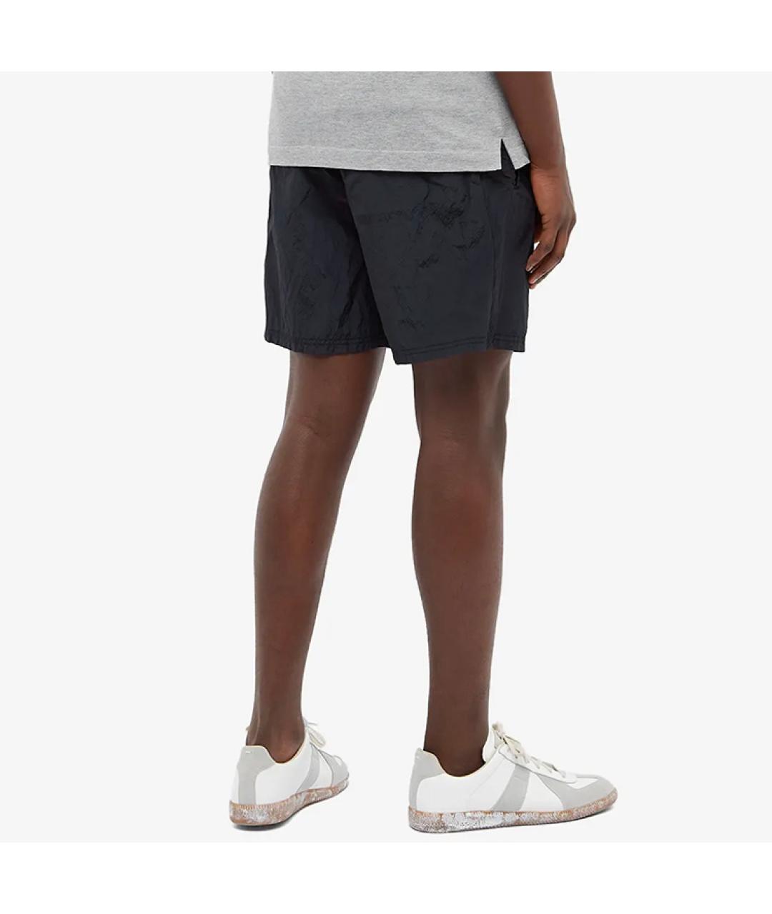 STONE ISLAND Темно-синие шорты, фото 3
