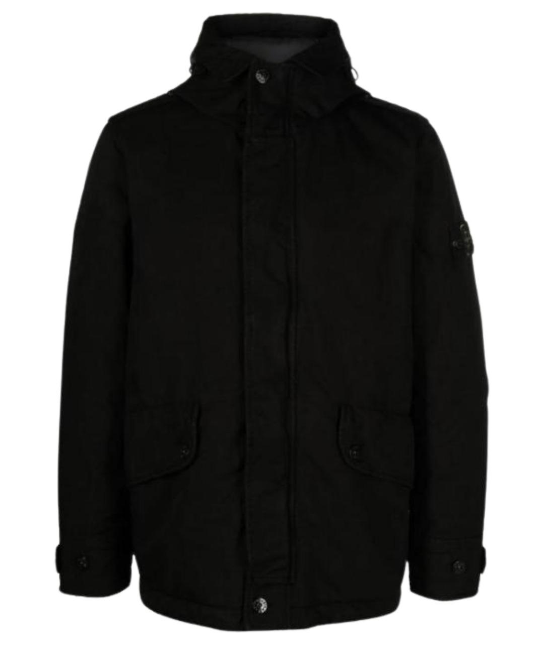 STONE ISLAND Черная куртка, фото 1