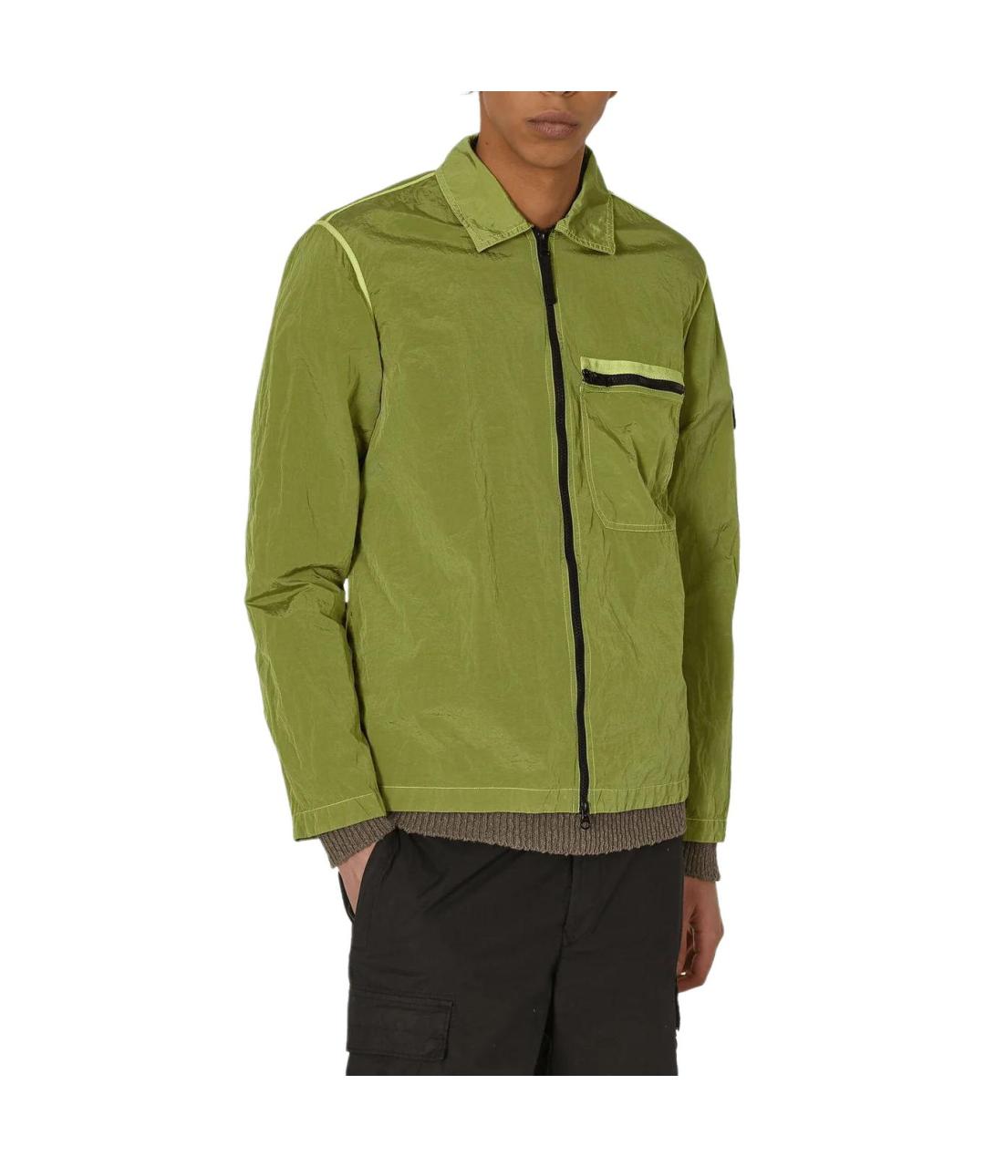 STONE ISLAND Зеленая куртка, фото 2