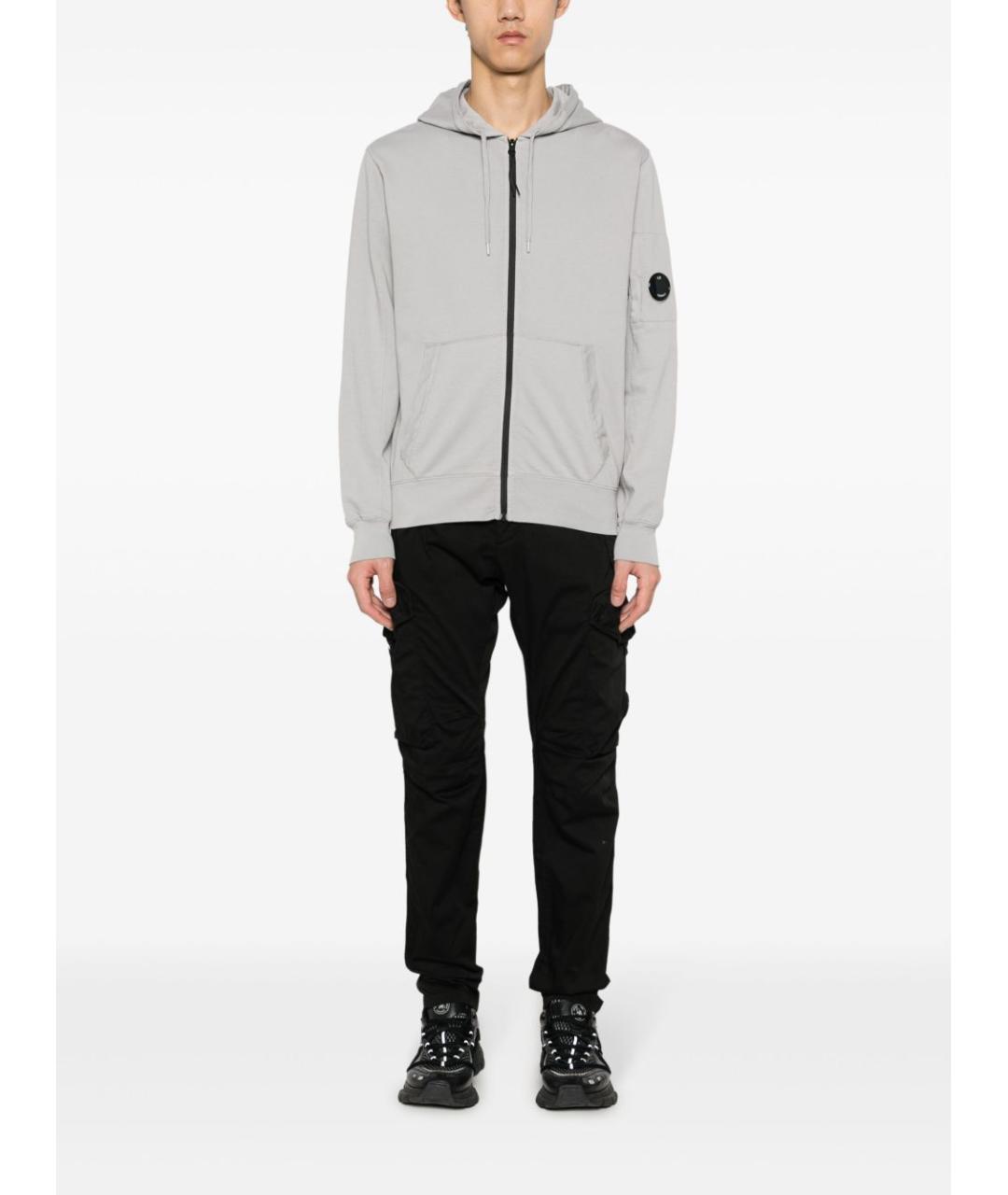 CP COMPANY Черные хлопковые повседневные брюки, фото 5
