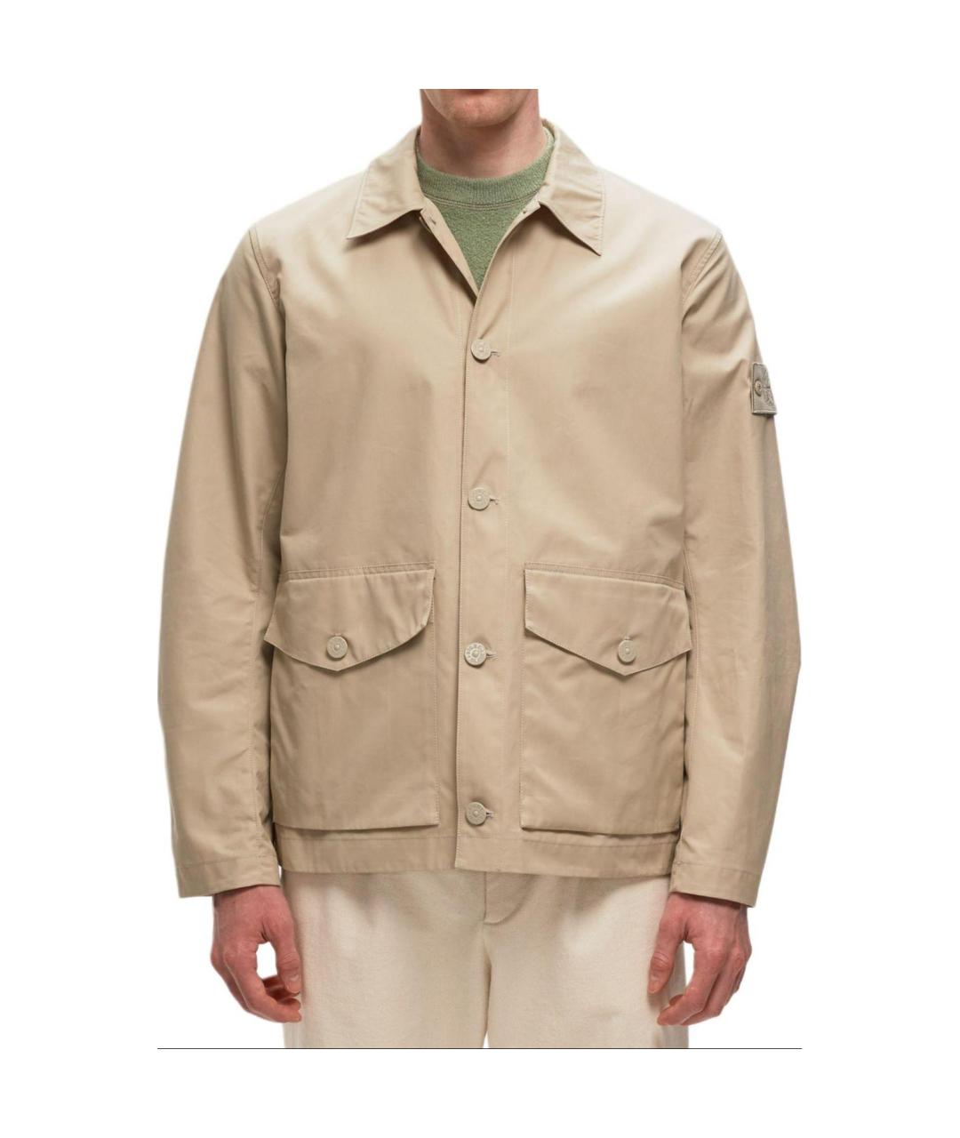 STONE ISLAND Бежевая куртка, фото 5