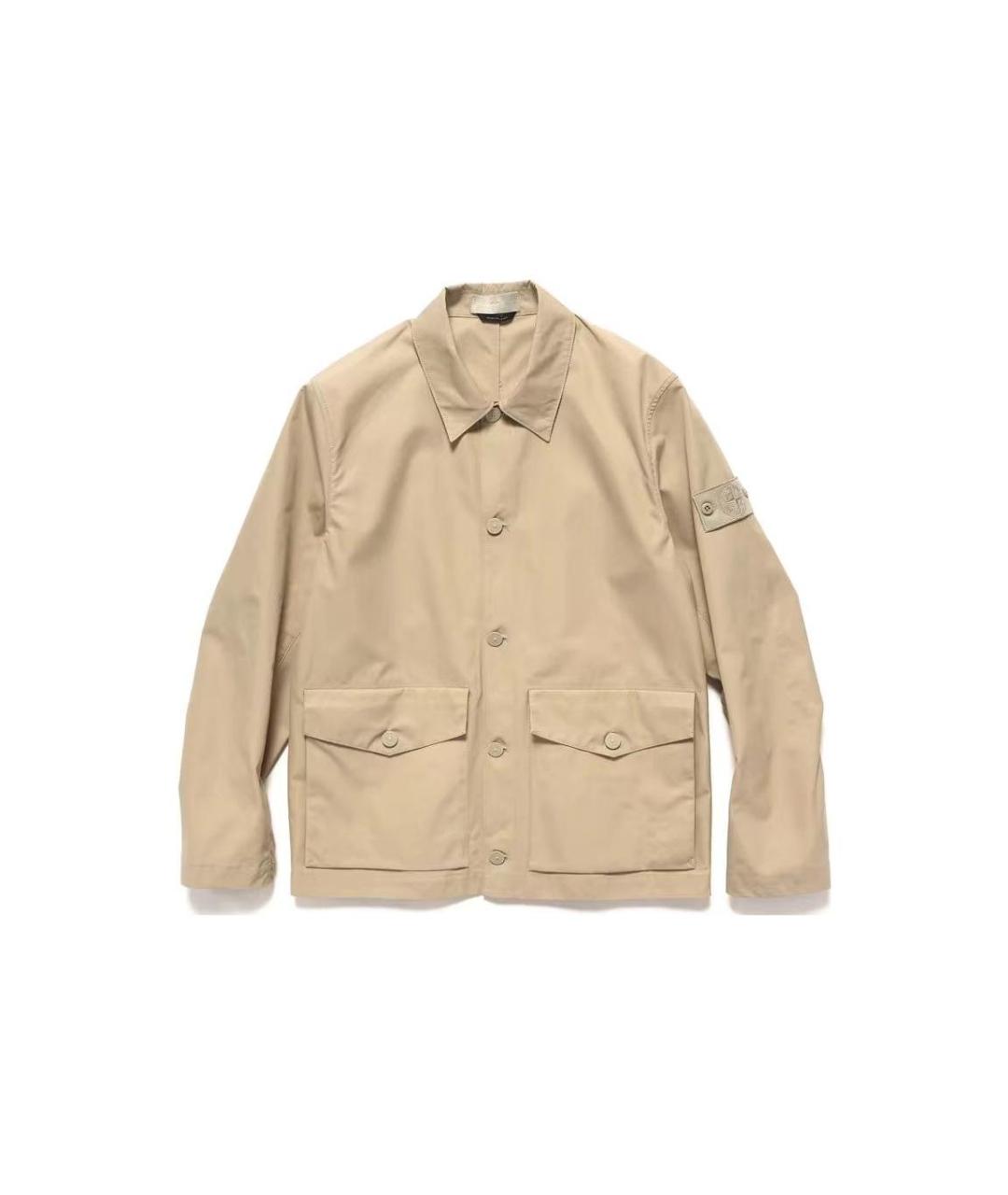 STONE ISLAND Бежевая куртка, фото 1