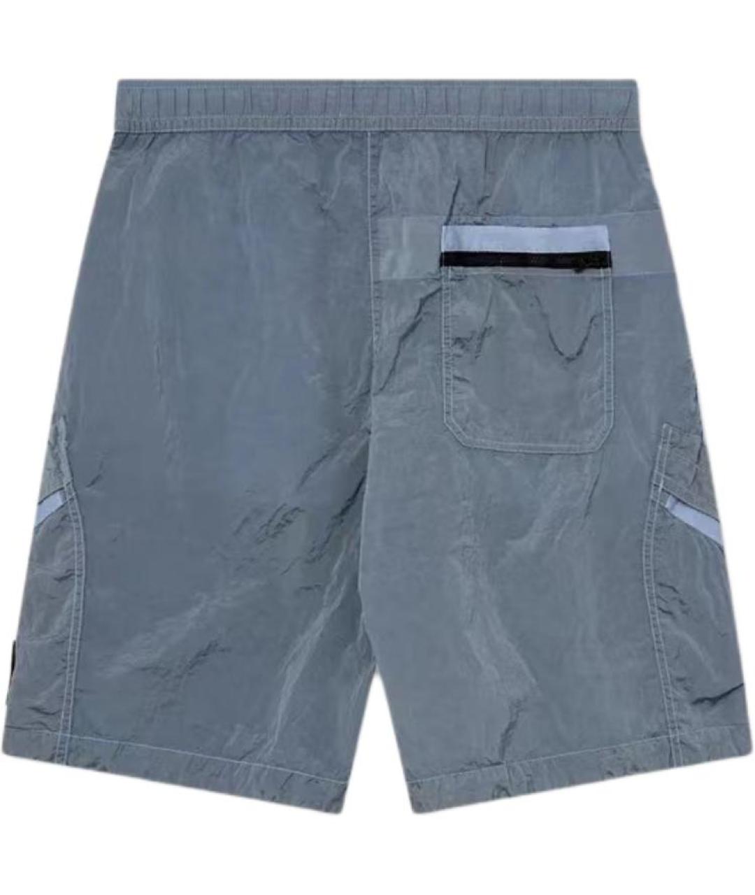 STONE ISLAND Голубые шорты, фото 2