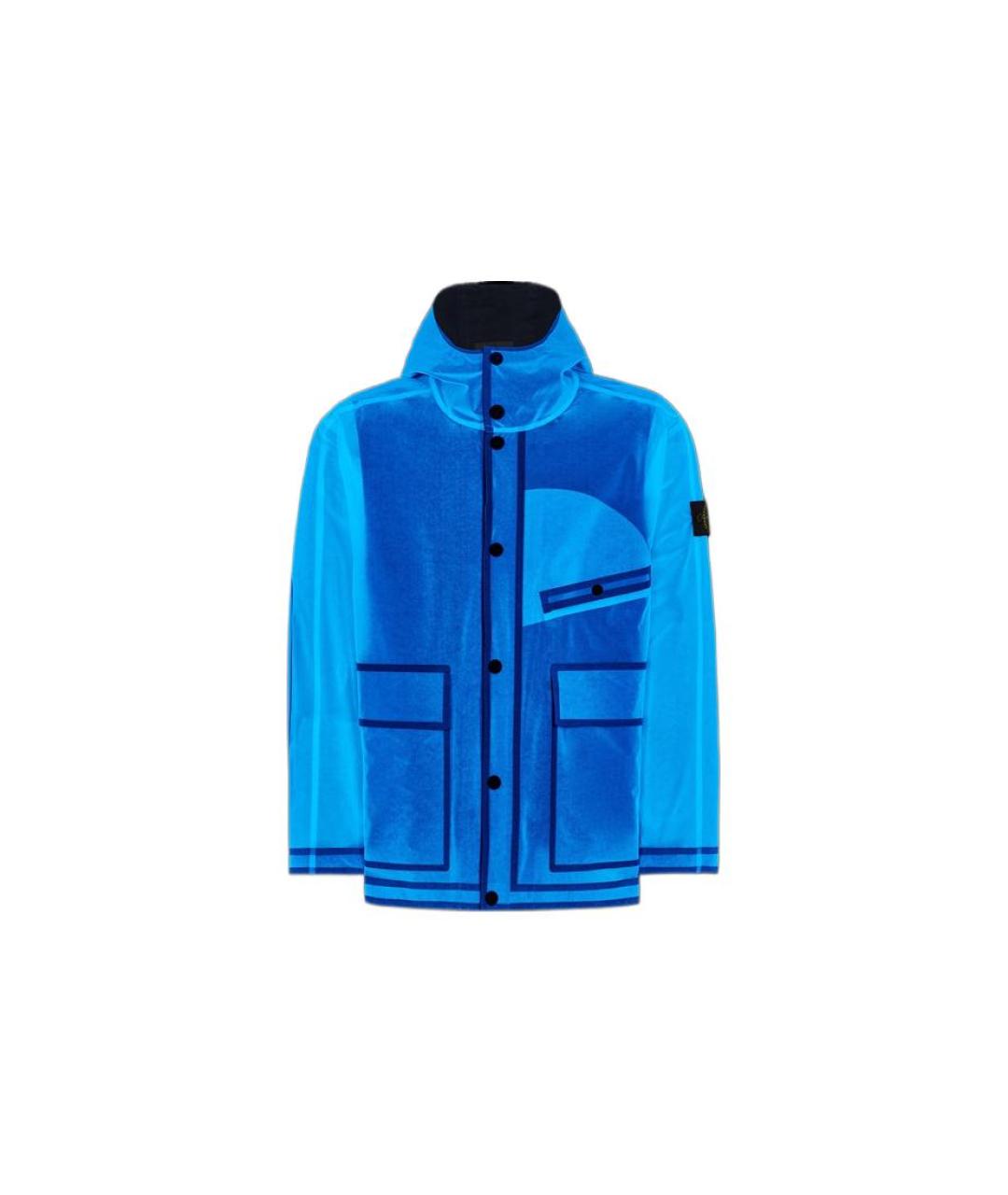 STONE ISLAND Синяя куртка, фото 3