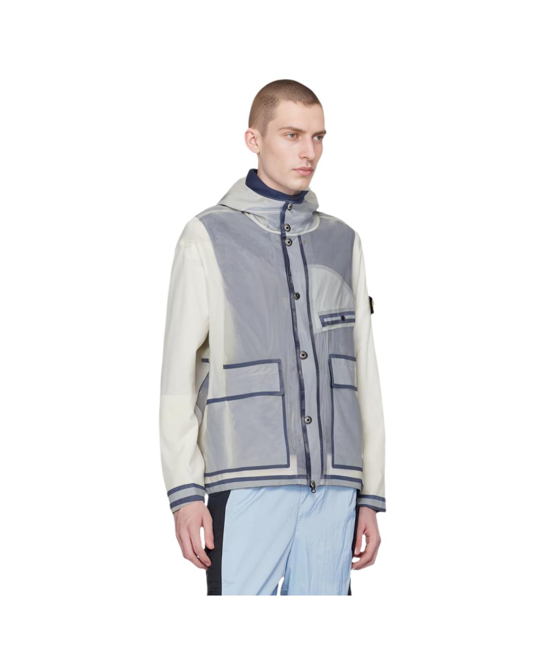 STONE ISLAND Синяя куртка, фото 5