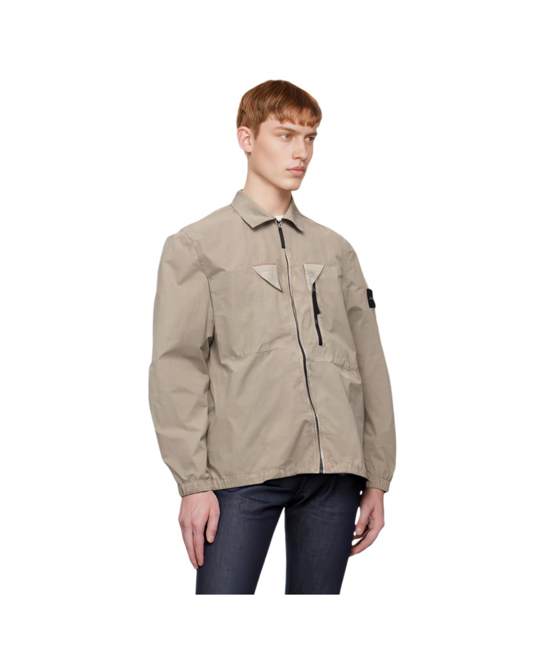 STONE ISLAND Серая куртка, фото 3