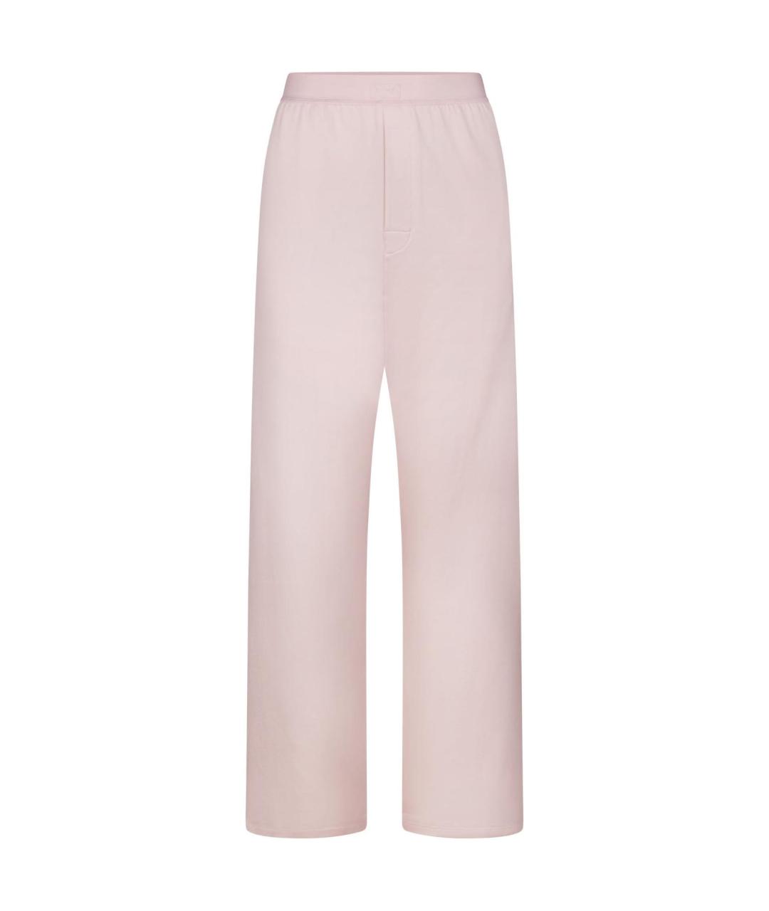 SKIMS Розовые прямые брюки, фото 1