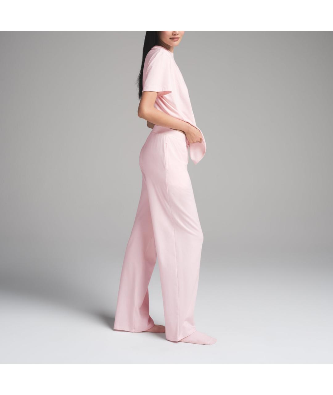 SKIMS Розовые прямые брюки, фото 2