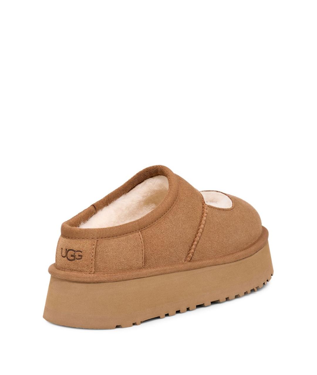 UGG AUSTRALIA Бежевые замшевые сабо, фото 2