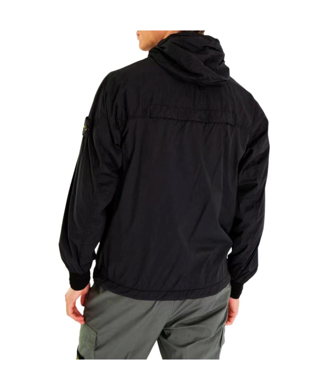 STONE ISLAND Черная куртка, фото 5