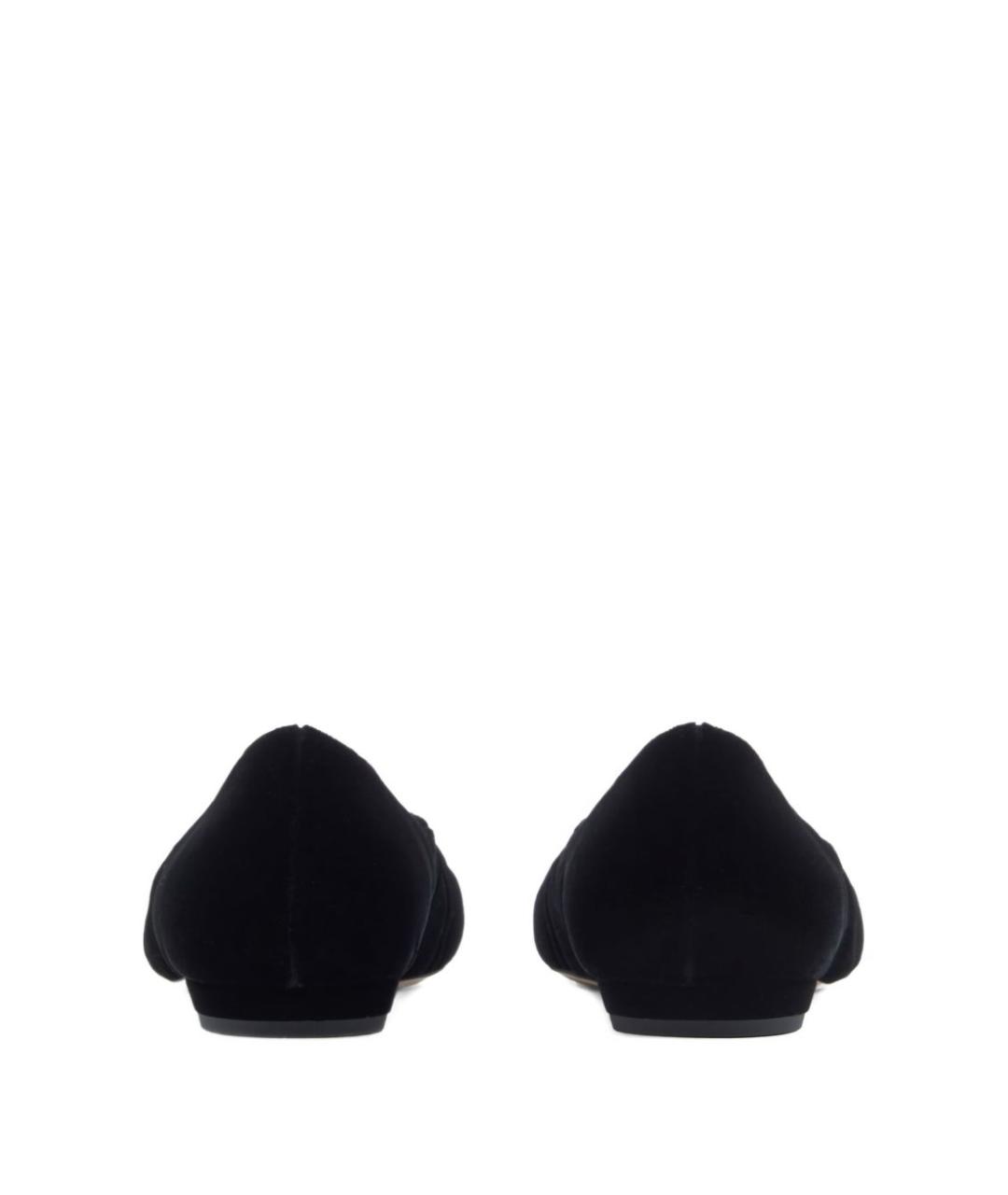 EMPORIO ARMANI Черные замшевые туфли, фото 5